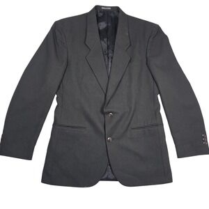 Cellini‎ Collection Men's Black Blazer Size 40L